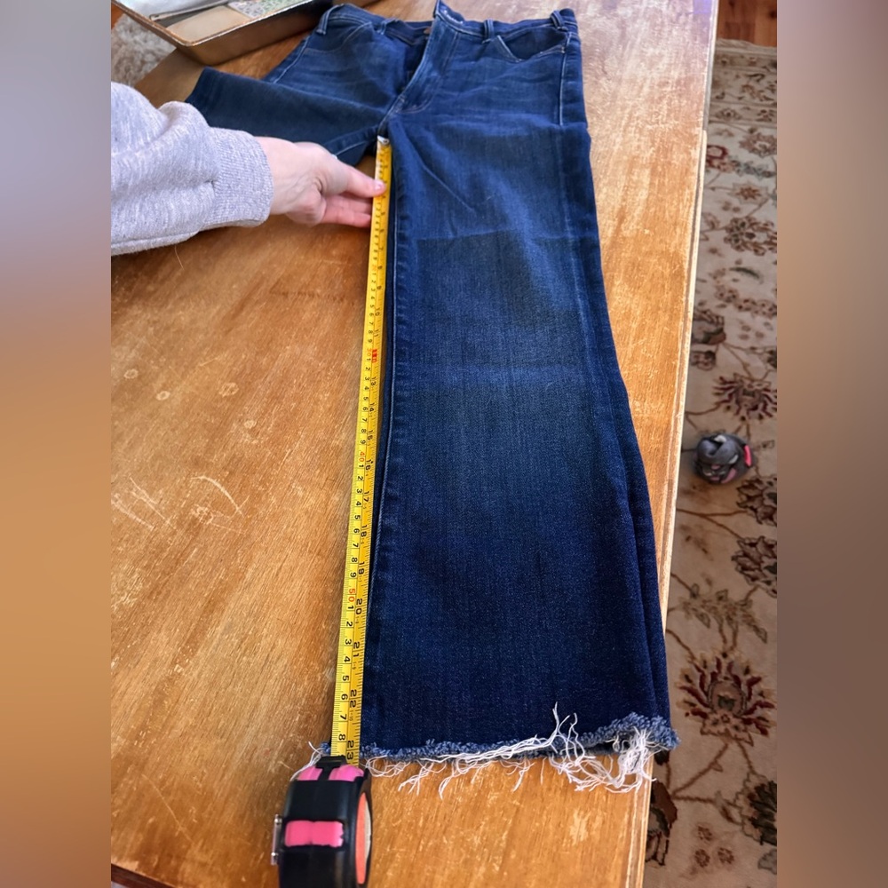 MOTHER High Rise Blue Jeans - Picture 6 of 7